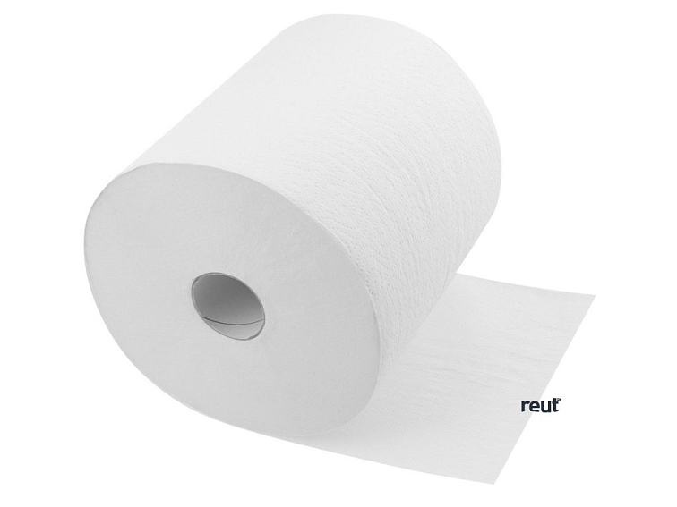 Aqualine Papierové uteráky dvojvrstvové v roli pre automatické zásobníky, 19,6cm, 140m, dutinka 45mm, 6 roliek 306AC122-44