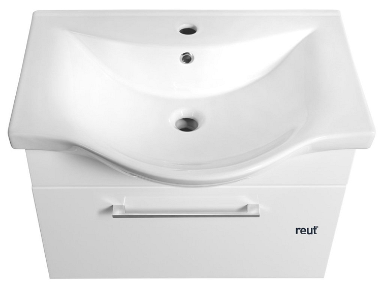 Aqualine AKIRA umyvadlová skrinka 60,6x42x34cm, biela AK265