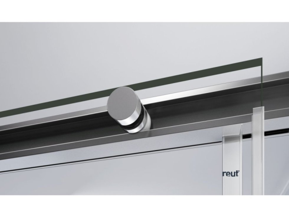 Sprchový kút Lusso Slim štvorec posuvný 90x90 cm, číre sklo