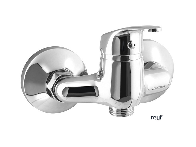 AQUALINE 35 nástenná batéria 3/4", rozteč 100mm, bez ramienka, chróm 52131