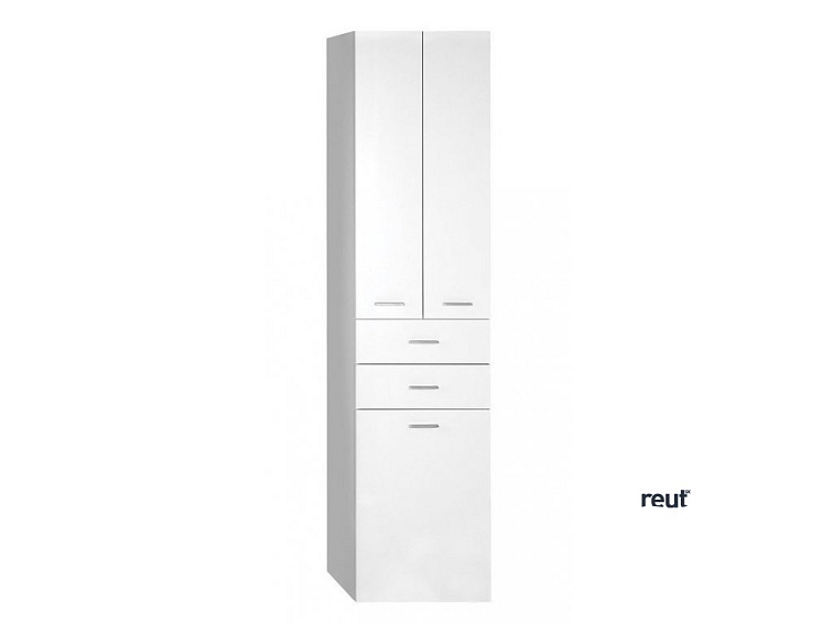 Aqualine ZOJA ZOJA/KERAMIA FRESH skrinka vysoká s košom 50x184x29cm, biela 51293