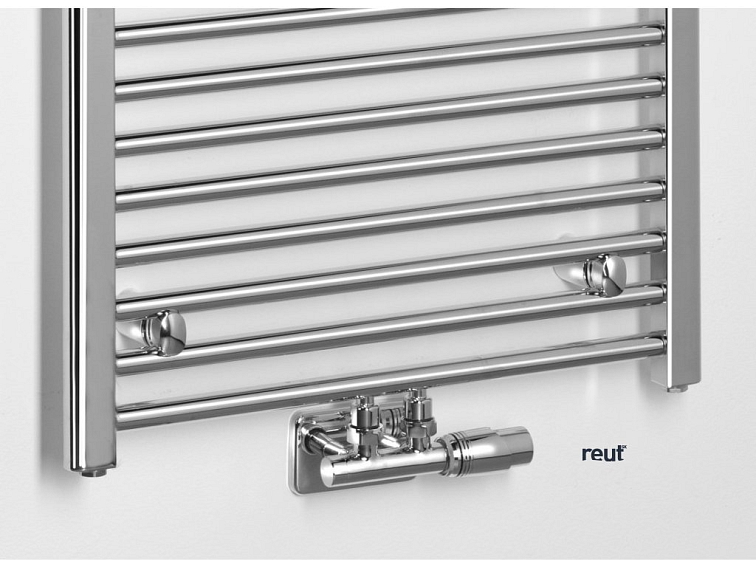 Aqualine ALYA stredové pripojenie ALYA vykurovacie teleso rovné 600x1600mm, stredové pripojenie, chróm LLS305