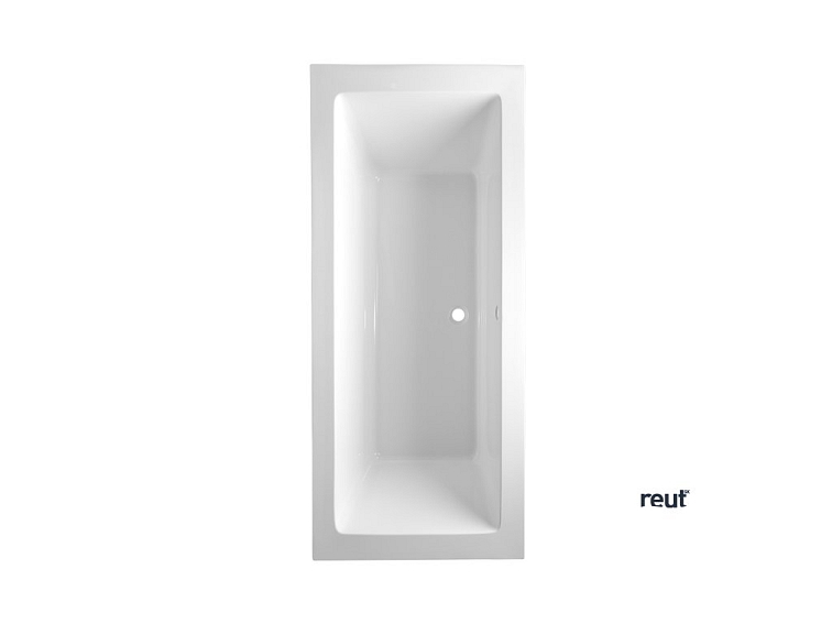 CA PLAST-Vaňa rovná Bello 170×75 cm sifón uprostred