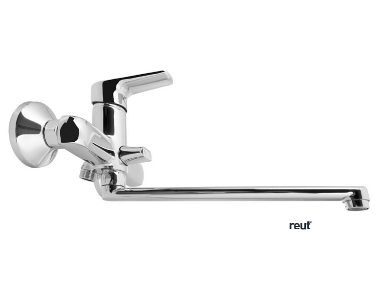 Aqualine LOTTA nástenná umývadlová/vaňová batéria, chróm LT640