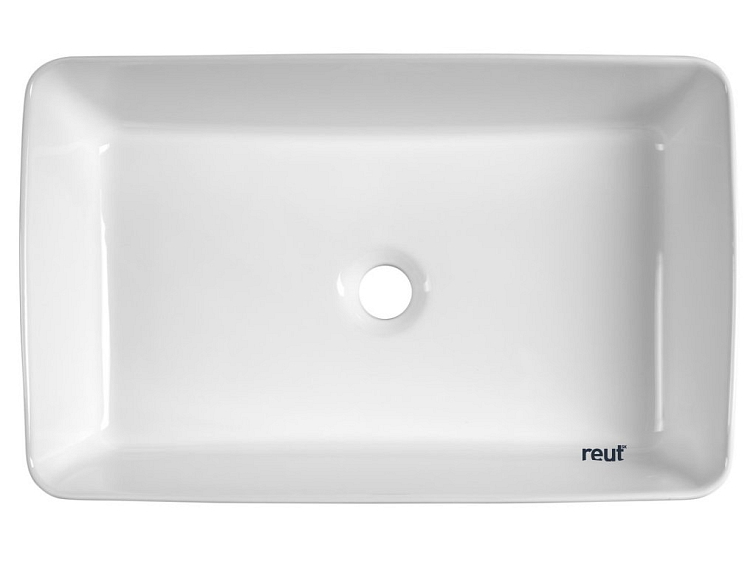 Aqualine Keramické umývadlo na dosku, 54x33cm, biela 54331