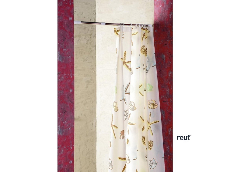 Aqualine Sprchový záves 180x200cm, vinyl, hviezdica ZV016