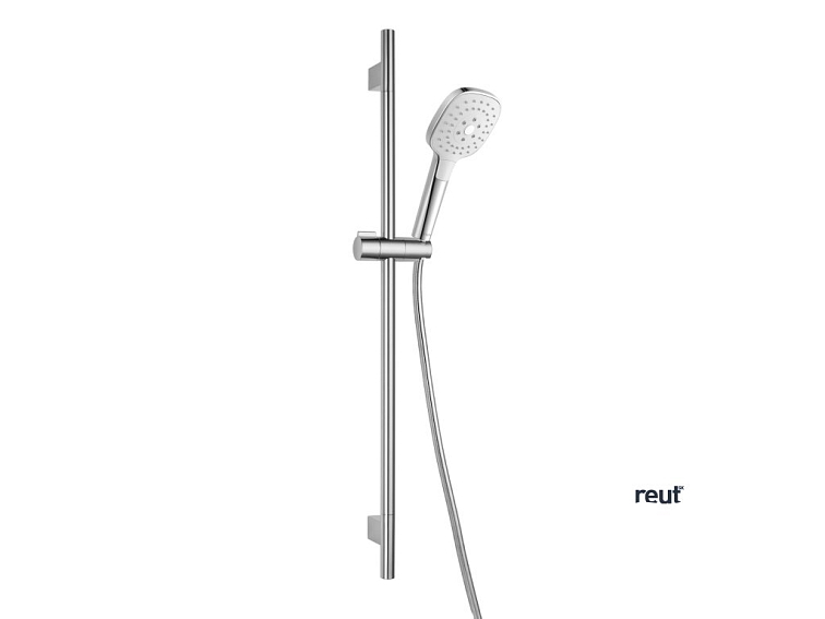 kielle Vega Set sprchovej hlavice, tyče a hadice, chróm/biela 20418SE0