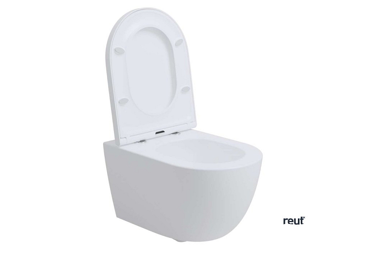 kielle Oudee Závesné WC s doskou SoftClose, Rimless Vortex+, biela 30102005