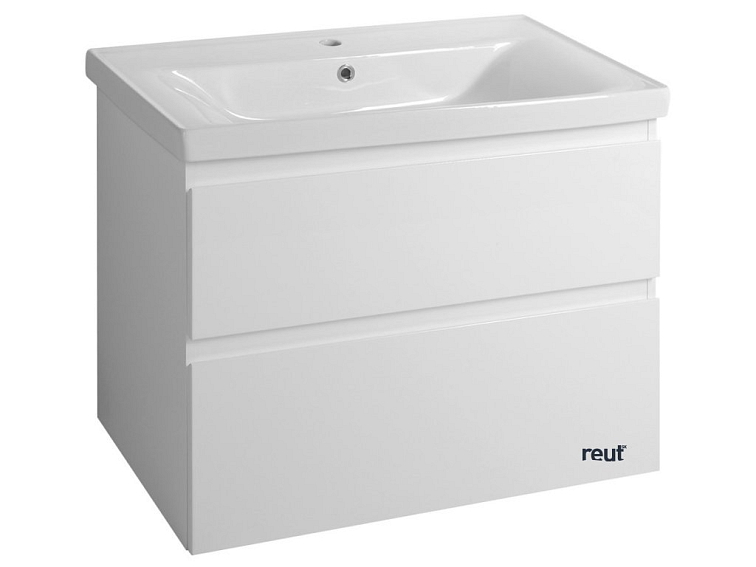 Aqualine ALTAIR umývadlová skrinka 77,5x60x45cm, biela AI280