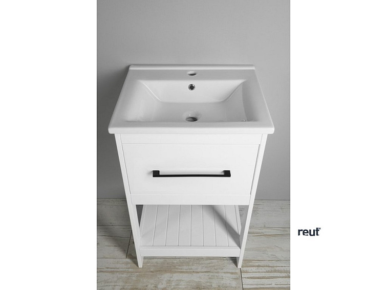 Aqualine ETIDE umývadlová skrinka 51,5x85x44 cm, matná biela ET515