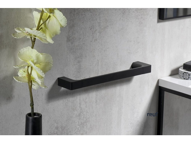 Gedy PIRENEI držiak uterákov 350mm, čierna matná PI213514