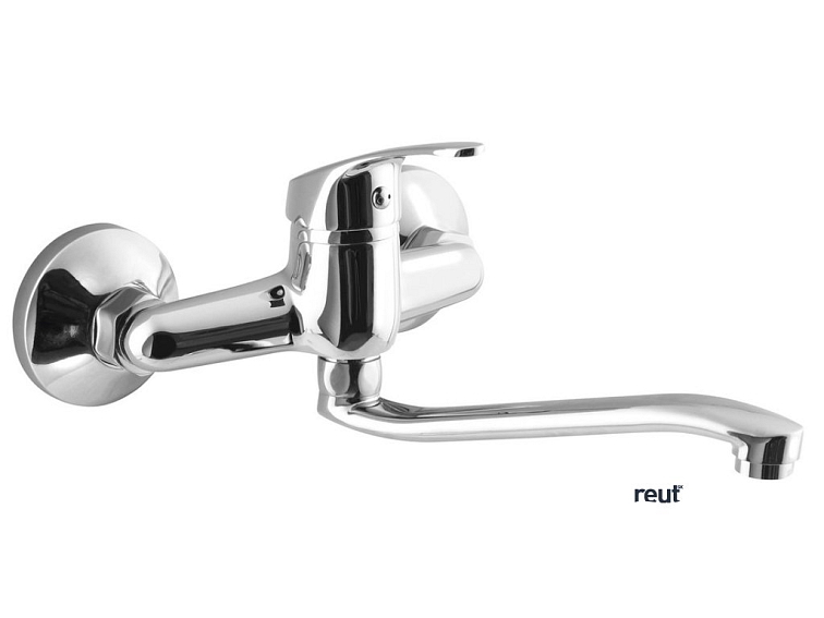 AQUALINE 35 nástenná batéria, ploché ramienko zvýšené, chróm 52145