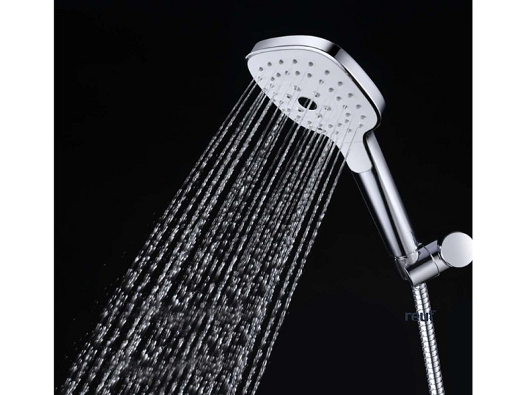 kielle Vega Sprchová hlavica 130, 3 prúdy, chróm/biela 20418000