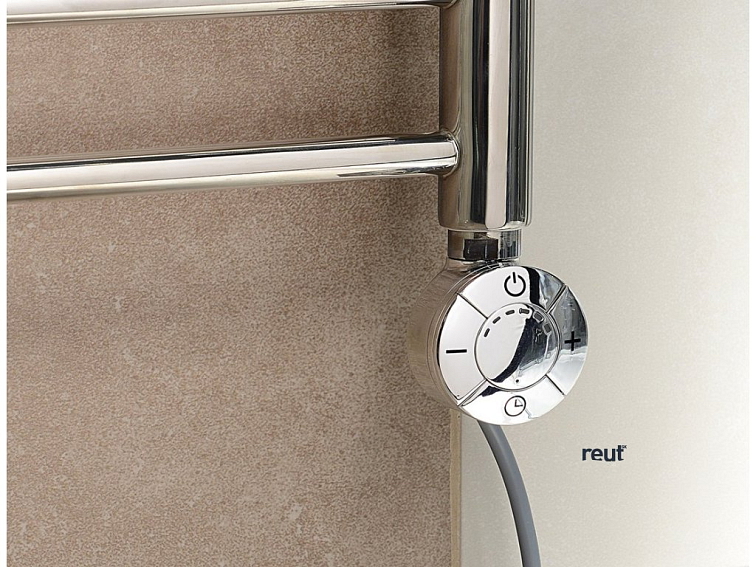 Aqualine LT THERMO Vykurovacia tyč s termostatem, rovný kábel, 600 W, chróm LT67446