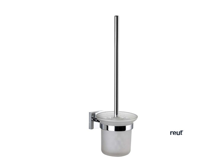 kielle Harmonia WC kefa nástenná s držiakom, matné sklo/chróm 40523000