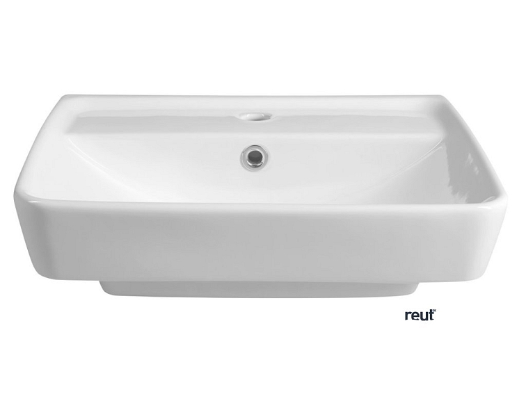 Aqualine DURU keramické umývadlo 50x40cm, biela TU0350