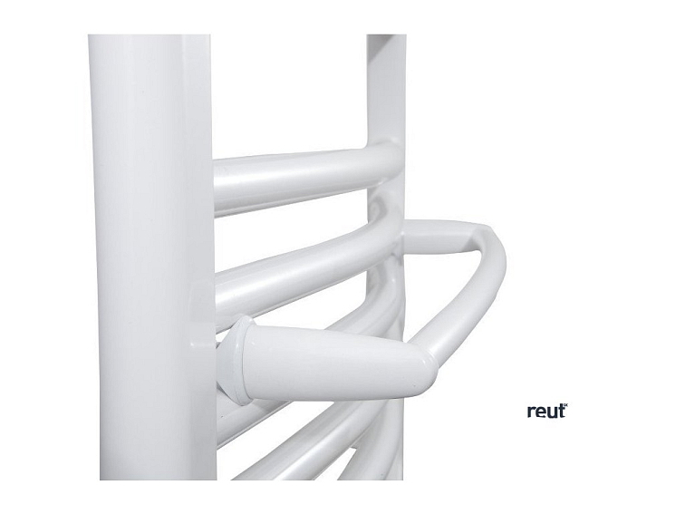 Aqualine Sušiak uterákov na vykurovacie telesá 46cm, rovný, biela IDR-50