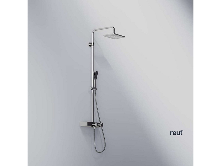 Steinberg 390 Sprchový set s termostatom, 26x19 cm, chróm 3 902 700