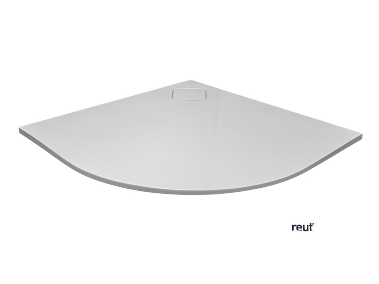 CA PLAST Sprchová vanička z liateho mramoru LINDE oblúk 90x90 cm R550