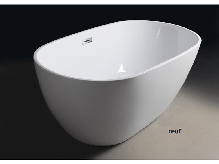 Aqualine DOURO voľne stojaca vaňa 150x82cm, biela E1850