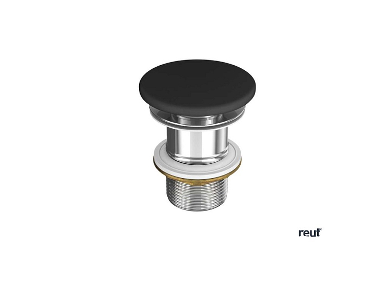 kielle Odtokové súpravy Neuzatvárateľný umývadlový výpust, antracit 30901124