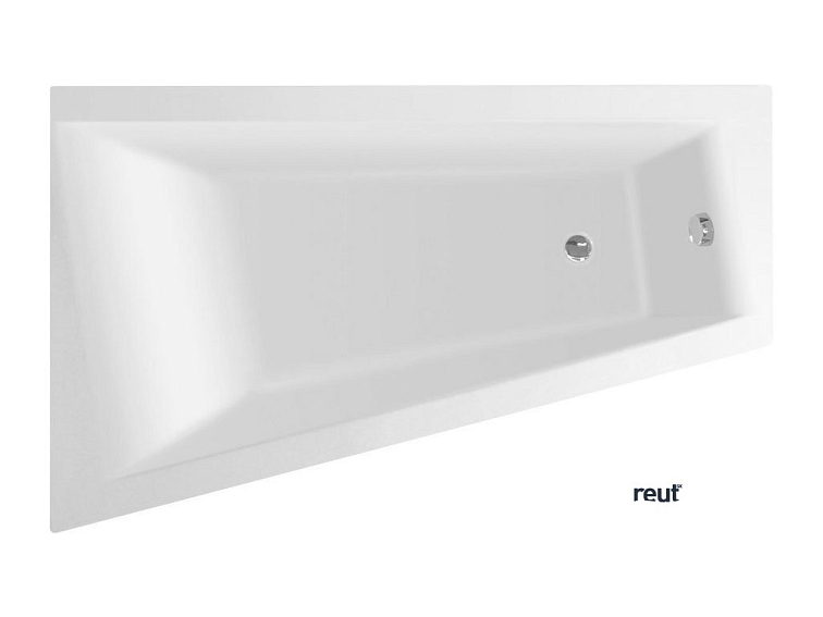 Aqualine METUJE vaňa 160x100x42cm, ľavá, biela G2610