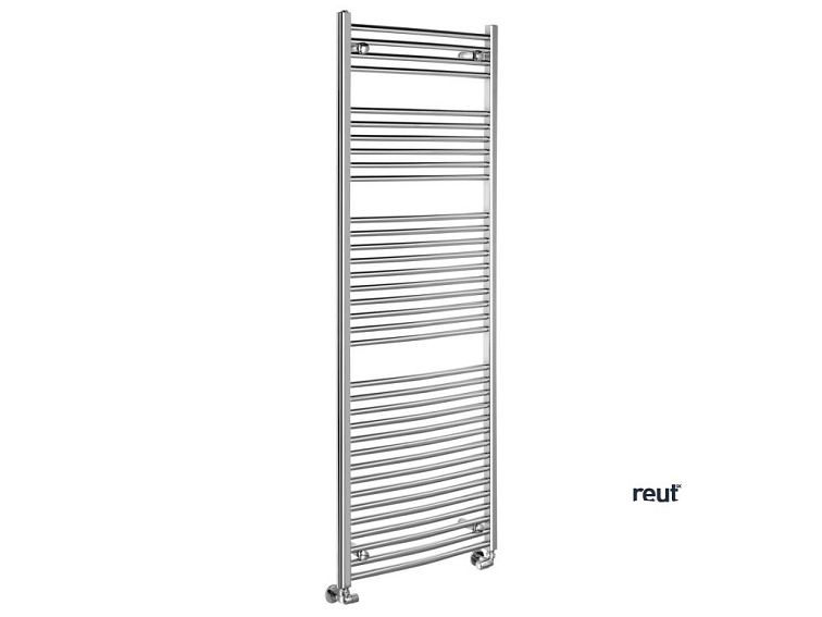 Aqualine ALYA vykurovacie teleso oblé 600x1703mm, chróm LLC205