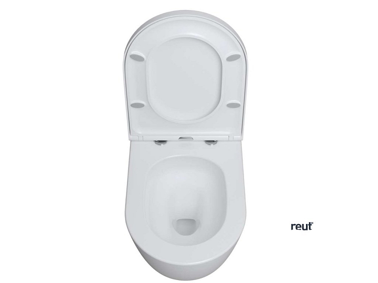 kielle Oudee Závesné WC s doskou SoftClose, Rimless Vortex+, biela 30102005