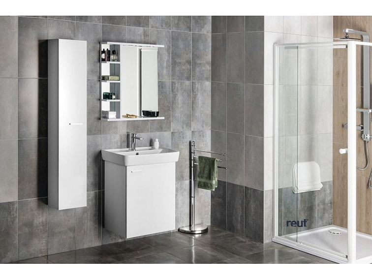 Aqualine ZOJA umývadlová skrinka 50,5x63x37,1cm, biela 56373