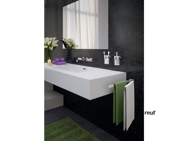 Gedy PIRENEI držiak uterákov 350mm, čierna matná PI213514