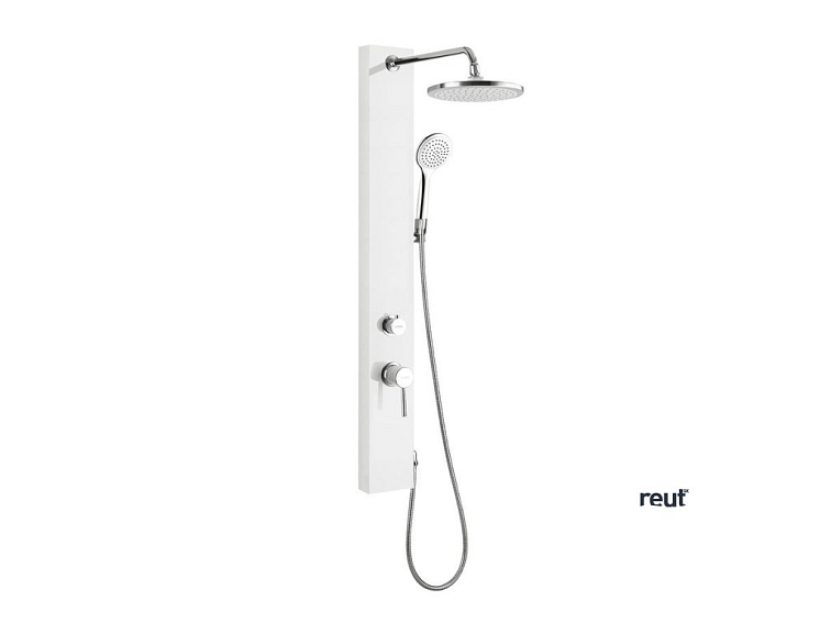 Aqualine FIGA sprchový panel 125x1050mm, biela SL230