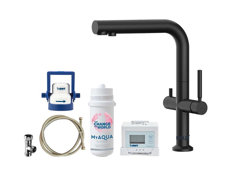 kielle Wimeo Drezová batéria vrátane filtrácie, matná čierna 10525SFI74