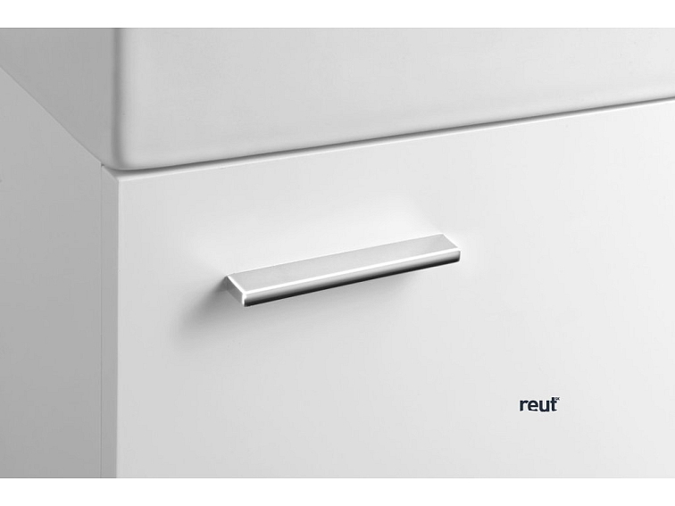 Aqualine ZOJA skrinka s keramickým umývadlom 40x22 cm, biela 51049A-02