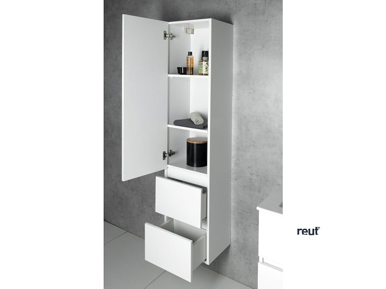 Aqualine PANEDA skrinka vysoká 35x165x31cm, biela, ľavá/pravá PN165