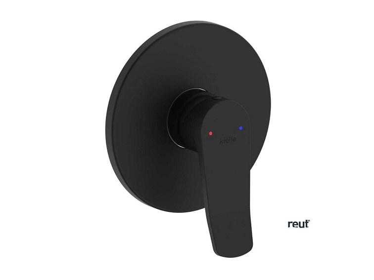 kielle Nefia Batéria pod omietku na 1 spotrebič, s telesom, matná čierna 10227204