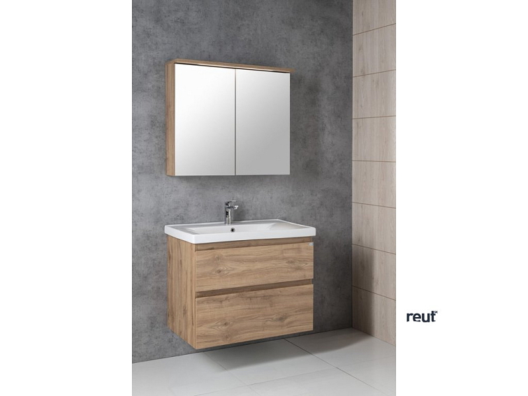 Aqualine SAVA 80 keramické umývadlo nábytkové 80x46cm, biela 2080