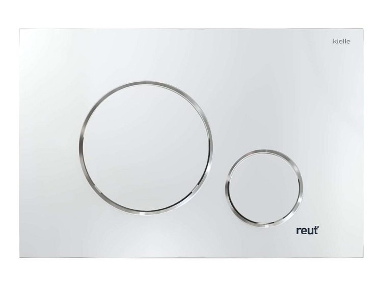 kielle Gemini II Ovládacie tlačidlo splachovania, lesklý chróm 70207000