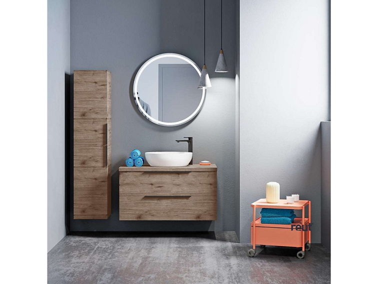 kielle Idolio Vysoká skrinka závesná 155x35x35 cm, herkules 50224013