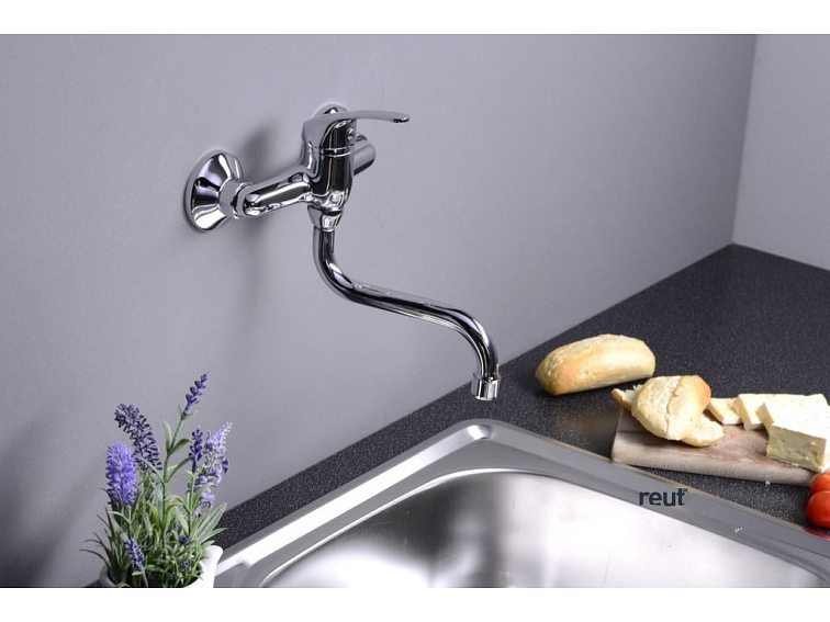 AQUALINE 35 nástenná sprchová batéria, 100mm rozteč, chróm 52156