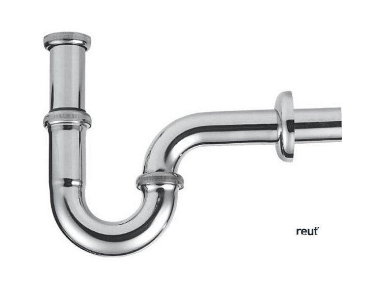 Aqualine Umývadlový sifón 5/4", odpad 32mm, chróm CV1005