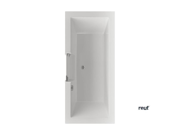 CA PLAST Vaňa s dverami Standard 180x80 cm sifón uprostred