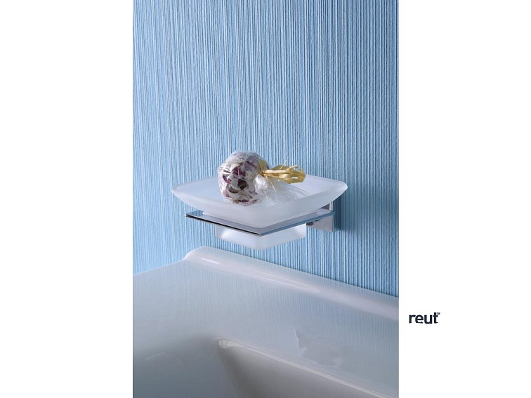 Aqualine APOLLO mydeľnička, mliečne sklo, chróm 1416-02