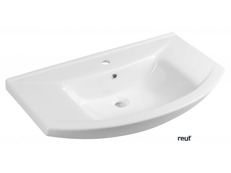 Aqualine ZERO 86 keramické umývadlo nábytkové 86x50cm, biela 6085