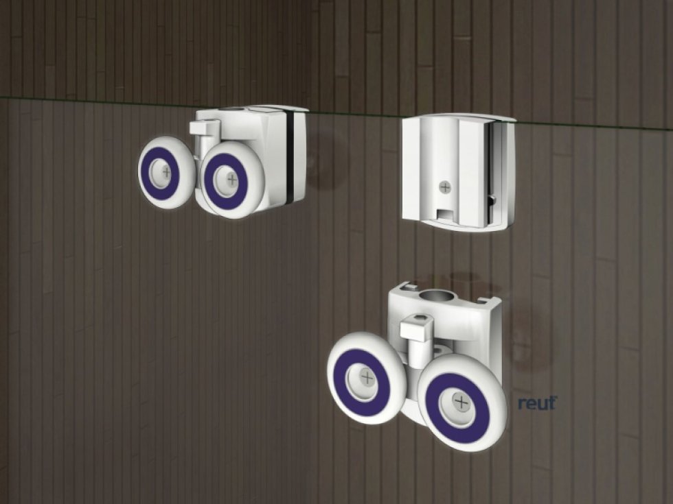 Sprchový kút Element štvrťkruh posuvný 90x90 cm, číre sklo