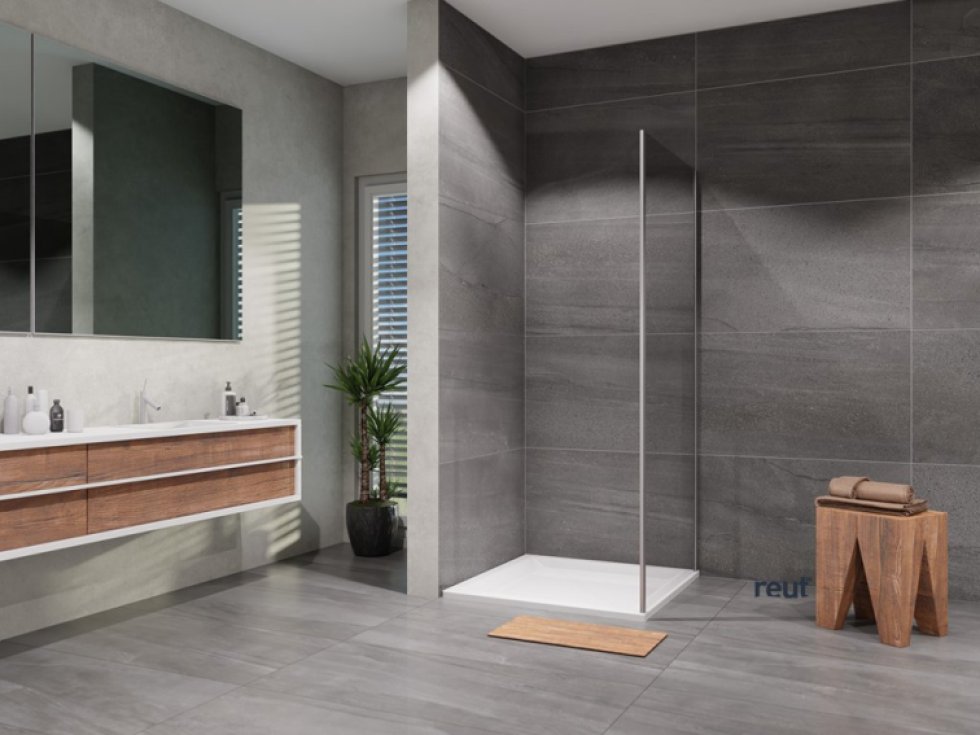 Bočná stena Element 90 cm, číre sklo