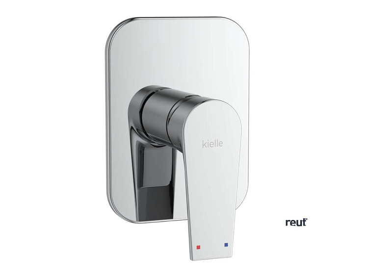 kielle Harmonia Batéria pod omietku na 1 spotrebič, s telesom, chróm 10223200