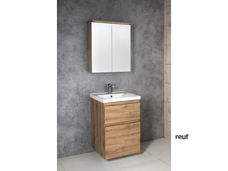 Aqualine ALTAIR umývadlová skrinka 57x72,5x45cm, dub emporio AI360