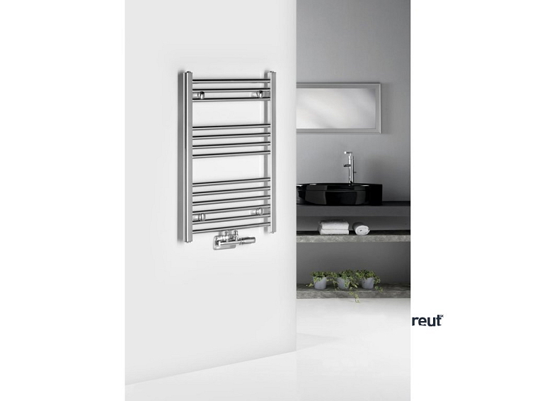 Aqualine ALYA stredové pripojenie ALYA vykurovacie teleso rovné 500x803mm, stredové pripojenie, chróm LLS301