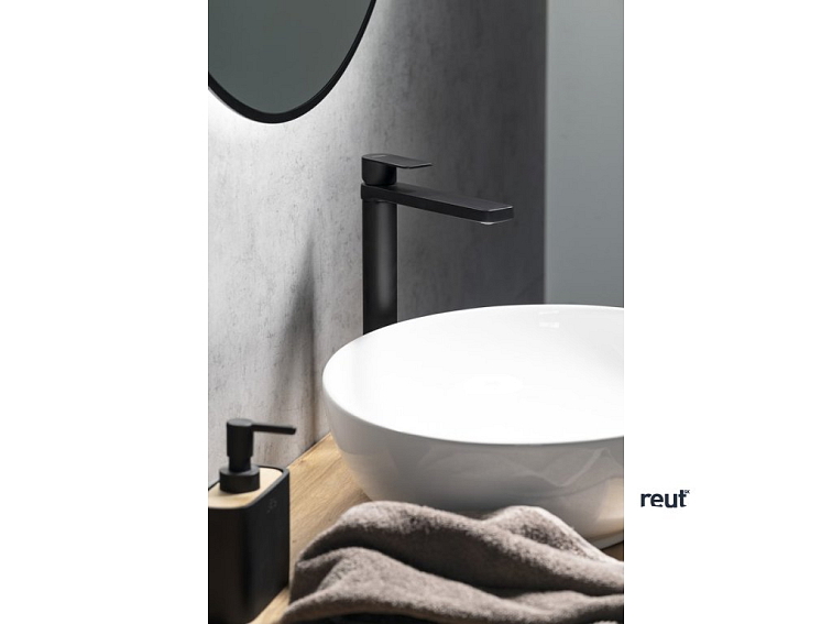 Aqualine DAPHNE stojánkova umývadlová batéria vysoká, čierna mat DH601B