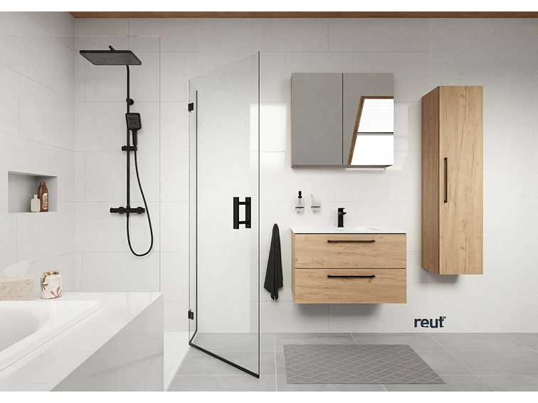 kielle Vega Zrkadlová skrinka, 60x73x15 cm, zlatý dub 50118601